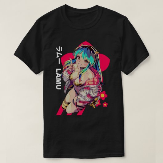 Lum  Urusei Yatsura anime154 T-shirt (Design voorkant)