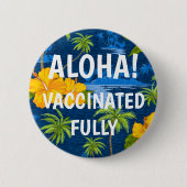 Lumahai Beach Hidden Hawaii Aloha gevaccineerd Ronde Button 5,7 Cm (Voorkant)