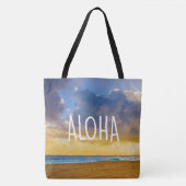 Lumahai Beach, Kauai, Aloha Hawaiian Beach Bag Tote Bag (Voorkant)