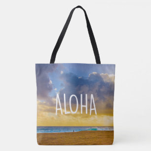 Lumahai Beach, Kauai, Aloha Hawaiian Beach Bag Tote Bag