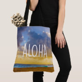 Lumahai Beach, Kauai, Aloha Hawaiian Beach Bag Tote Bag (Dichtbij)
