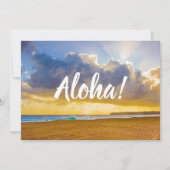 Lumahai Beach, Kauai, Hawaii Kaart (Voorkant)