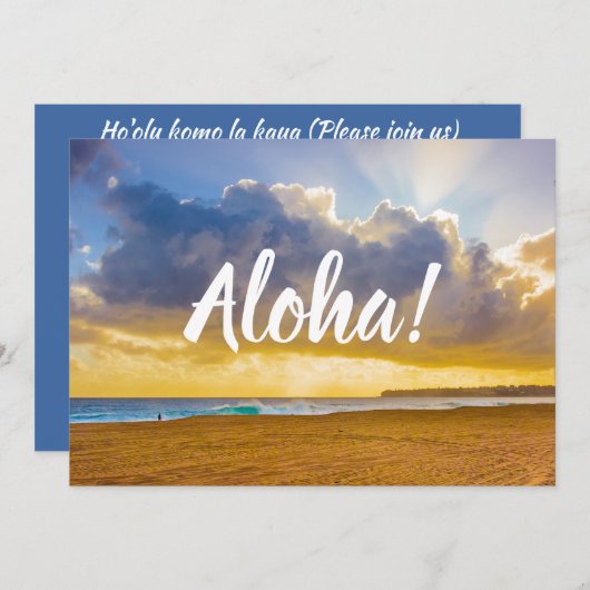 Lumahai Beach, Kauai, Hawaii Kaart (Voorkant / Achterkant)