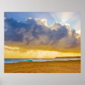 Lumahai Beach, Kauai, Hawaii Poster (Voorkant)