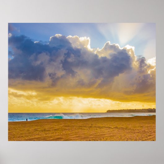 Lumahai Beach, Kauai, Hawaii Poster (Voorkant)