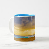 Lumahai Beach, Kauai, Hawaii Tweekleurige Koffiemok (Voorkant links)