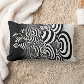 Lumbale kussen Magic Mushrooms optisch ontwerp. (Deken)