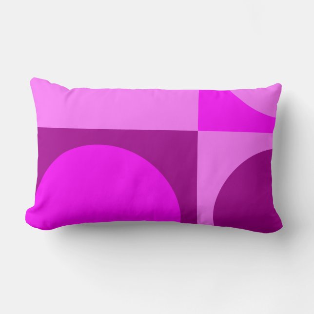 Lumbar-ondersteuningskussen, Tegels en Stippen in  Kussen (Voorkant)