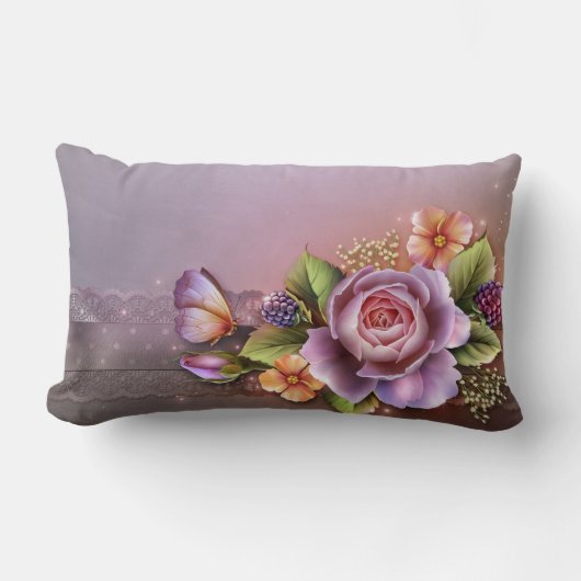 Lumbar Pillow 13 x 21 inch Kussen (Voorkant)