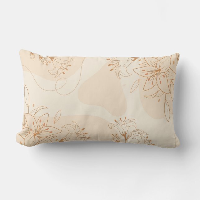 Lumbar Pillow 13 x 21 inch Kussen (Voorkant)