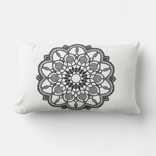 Lumbar Pillow 13 x 21 inch Kussen (Voorkant)