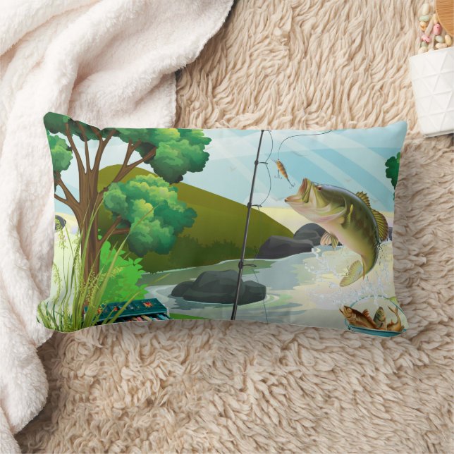 Lumbar Pillow 13 x 21 inch Kussen (Deken)