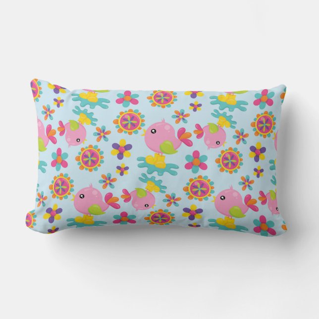 Lumbar Pillow 13 x 21 inch Kussen (Voorkant)