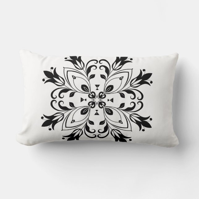Lumbar Pillow 13 x 21 inch Kussen (Voorkant)