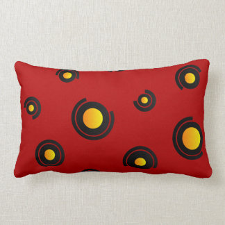 Lumbar pillow - 13 x 21 inch - "Sphéris" - Rood Kussen