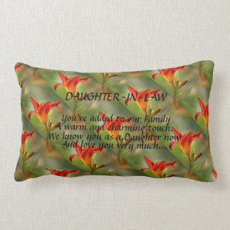 LUMBAR PILLOW "DAUGHTER-IN-LAW" KUSSEN