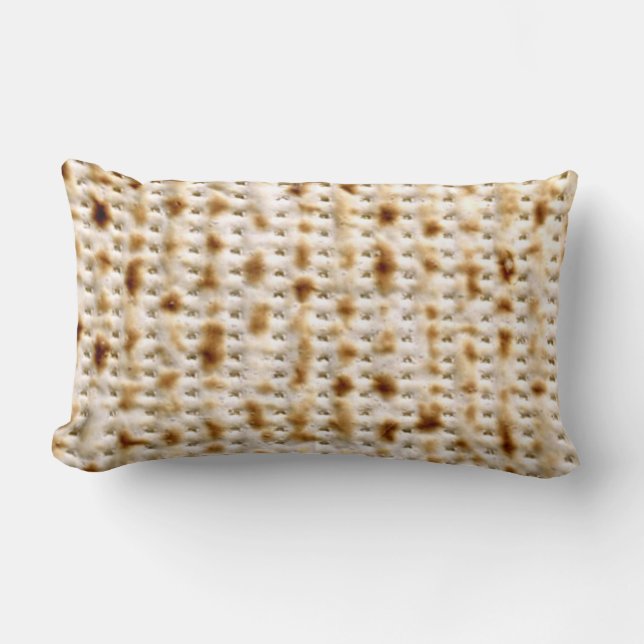 Lumbar Pillow Matzo - Ideaal voor Passover Seder! Kussen (Voorkant)