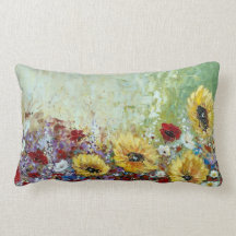 Lumbar Pillow-zonnebloemen