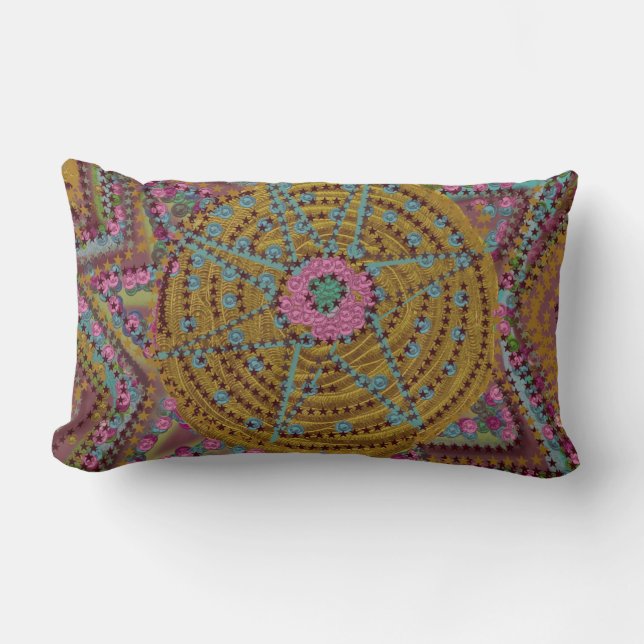 Lumbar Star Pattern Pillow Kussen (Voorkant)