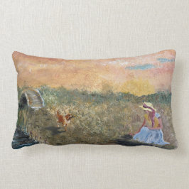 Lumbar Support Pillow, Frans platteland Kussen