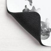 Lumbar Vertebra Starburst Pattern Chiropractic Muismat (Hoek)