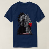 Lumbee American Indian Proud Chief  Respect T-shirt (Design voorkant)