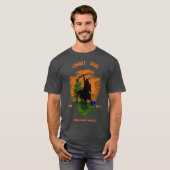 Lumbee Tribe Native American Indian Pride Retro T-shirt (Voorkant volledig)
