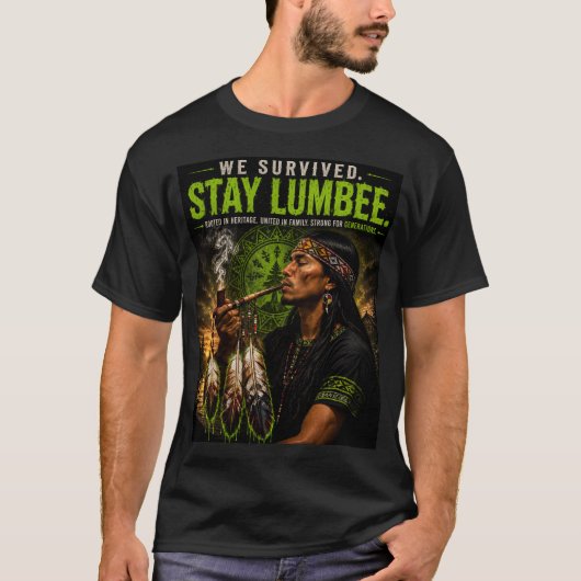 Lumbee trots – Ons erfgoed leeft voort #2 T-shirt (Voorkant)