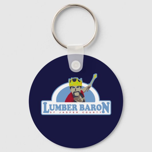 Lumber Baron van Jasper County Sleutelhanger (Voorkant)