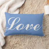 Lumber Cushion - Liefde (Cornflower Blue) Kussen (Deken)