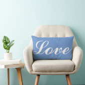 Lumber Cushion - Liefde (Cornflower Blue) Kussen (Stoel)