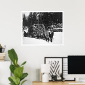 Lumber Hauling Seward, Alaska 1919 Poster (Thuiskantoor)