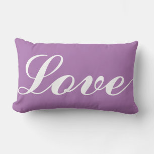 Lumber kussen - Liefde (lavender)