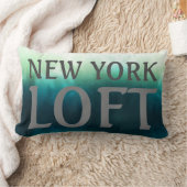 Lumber-kussen - New York Loft Blue/Green Kussen (Deken)