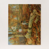 Lumber Mannen snijhout (van Childe Hassam) Legpuzzel (Verticaal)