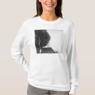 Lumber-pool buiten de foto De-Smet-Mill T-shirt