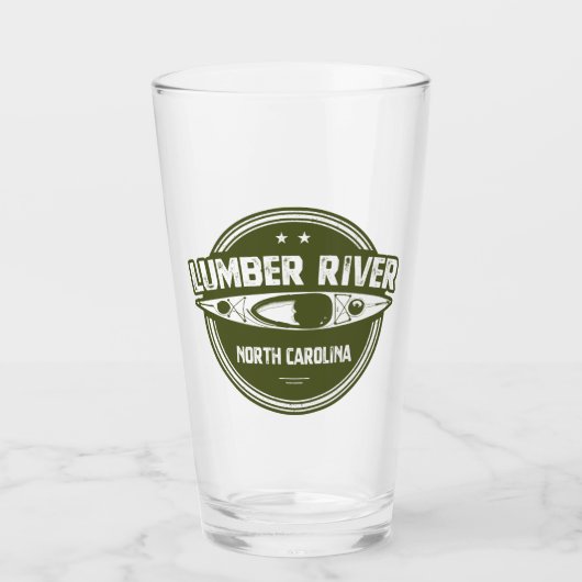 Lumber River, North Carolina Glas (Voorkant)