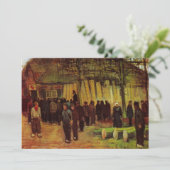 Lumber Sale van Vincent van Gogh Kaart (Staand voorkant)