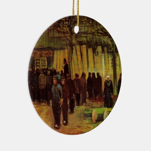 Lumber Sale van Vincent van Gogh Keramisch Ornament (Rechts)