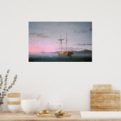 Lumber Schooners - Fitz Henry Lane Fine Art Poster (Keuken)