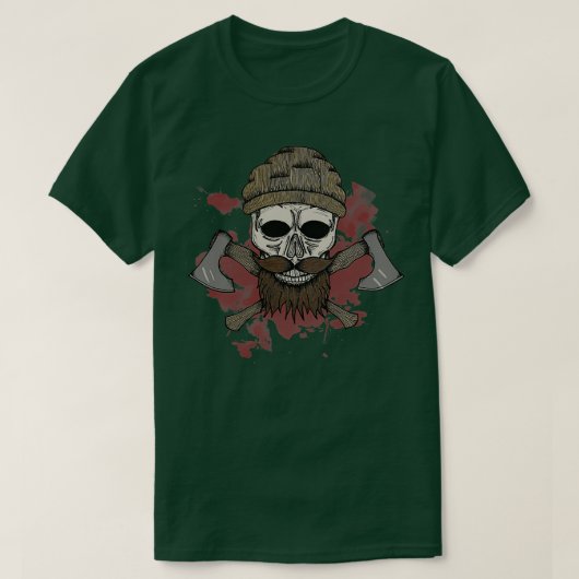 Lumber Skull T-shirt (Design voorkant)
