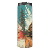 Lumber Truck Country Road Speed Thermosbeker (Achterkant)