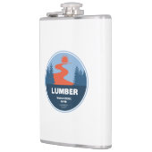 Lumber Wild and Schilderachtig River, North Caroli Heupfles (Links)