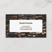 Lumber Wood Company Visitekaartje (Achterkant)