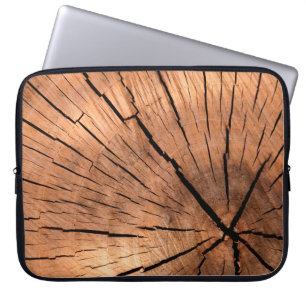 Lumberhout, dwarsdoorsnede laptop sleeve