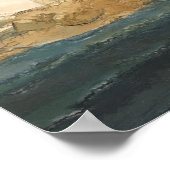 Lumbering Logging Truck Transport Art Poster (Hoek)