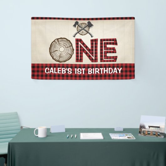 Lumberjack 1e Verjaardag Banner - Lumberjack (Beurs)