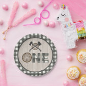 Lumberjack 1st Birthday Paper Bord - As ONE WH (Feest)