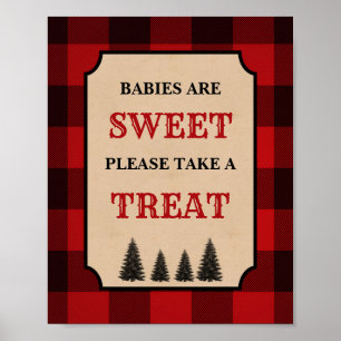 Lumberjack Babies zijn twittekenteken Poster