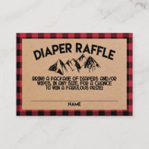 Lumberjack Baby shower - Draagtas met wieltjes